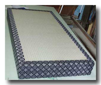 紋縁の飾畳